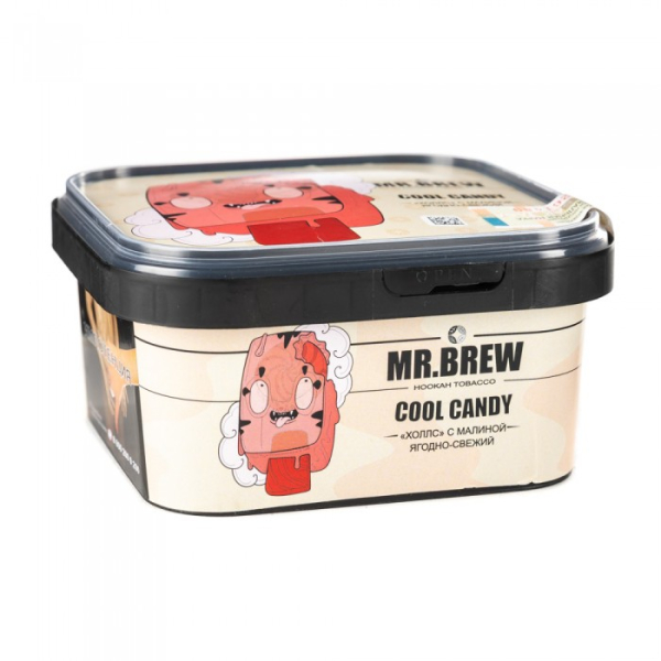 Табак Mr Brew Cool Candy (Малиновый холлс) 200 гр в Хабаровске