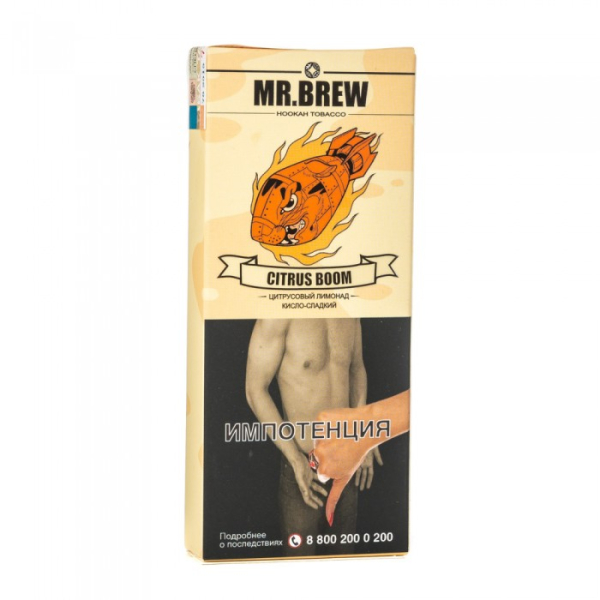 Табак Mr Brew Citrus Boom (Цитрусовый лимонад) 40 гр в Хабаровске