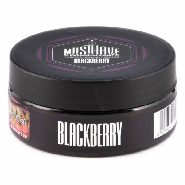 Табак Must Have Blackberry 125 грамм в Хабаровске