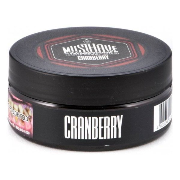 Табак Must Have Cranberry 125 грамм в Хабаровске