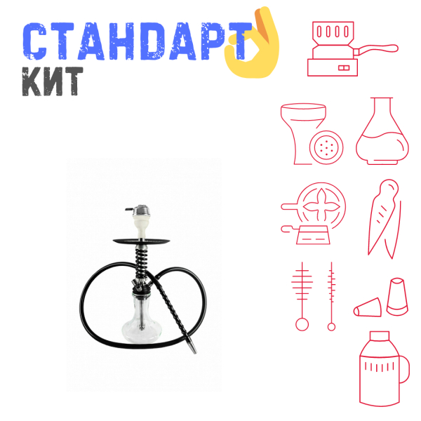 Набор с кальяном  Mamay Customs Micro Coilovers Silver СТАНДАРТ в Хабаровске