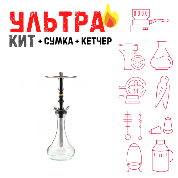 Набор с кальяном  Maklaud Dzen F/Sr ВСЕ ВКЛЮЧЕНО в Хабаровске