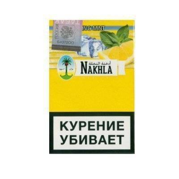 Кальянный табак Nakhla New Ice Lemon mint 50 гр в Хабаровске