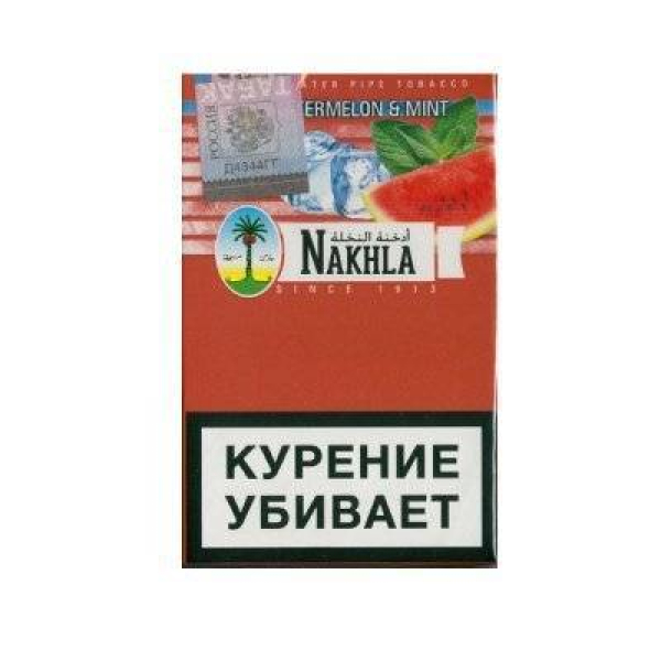 Табак Nakhla New Арбуз с мятой 50 гр в Хабаровске
