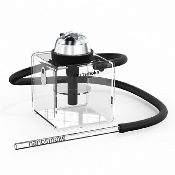 Кальян Nanosmoke box (прозрачный, 23 см) в Хабаровске
