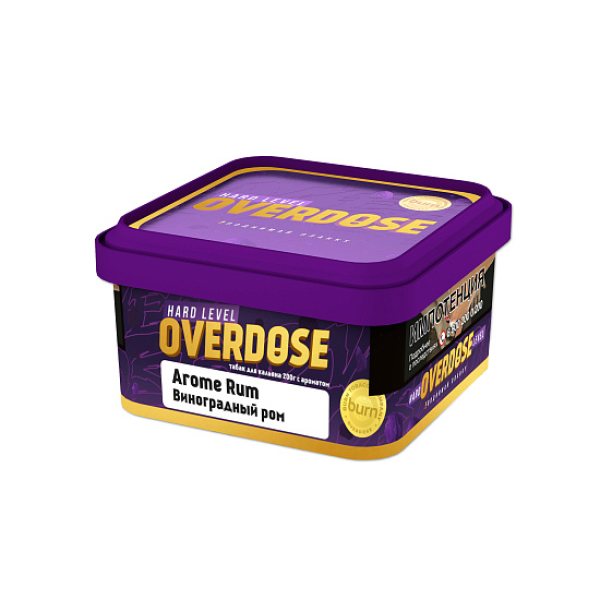 Табак OVERDOSE Aroma Rum 200 гр в Хабаровске