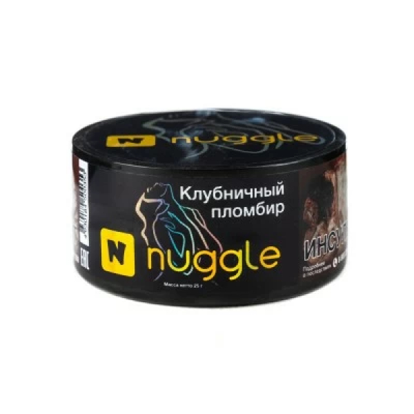 Табак Nuggle Клубничный пломбир 25 гр в Хабаровске