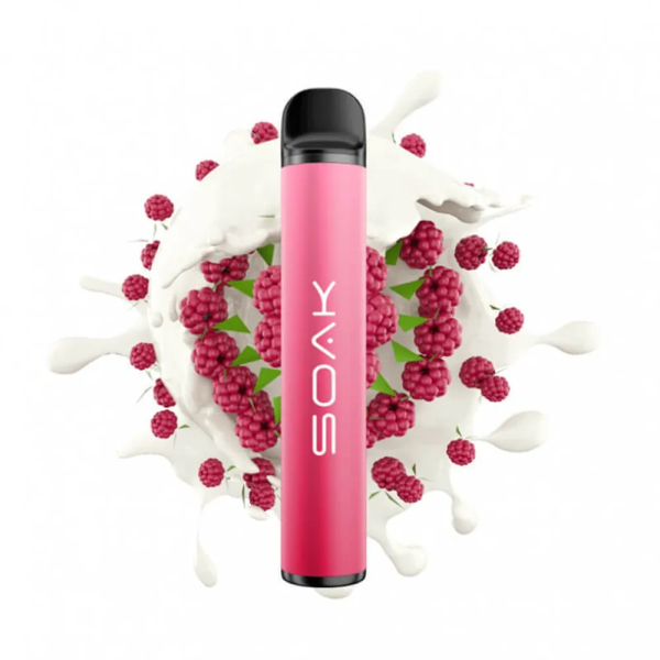 SOAK X Raspberry Yogurt (Малиновый йогурт), 1500 тяг в Хабаровске