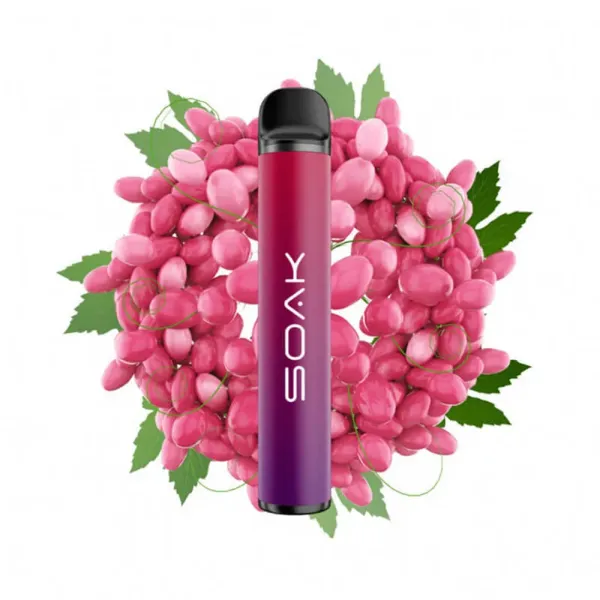 SOAK X Rose Grape (Розовый виноград), 1500 тяг в Хабаровске