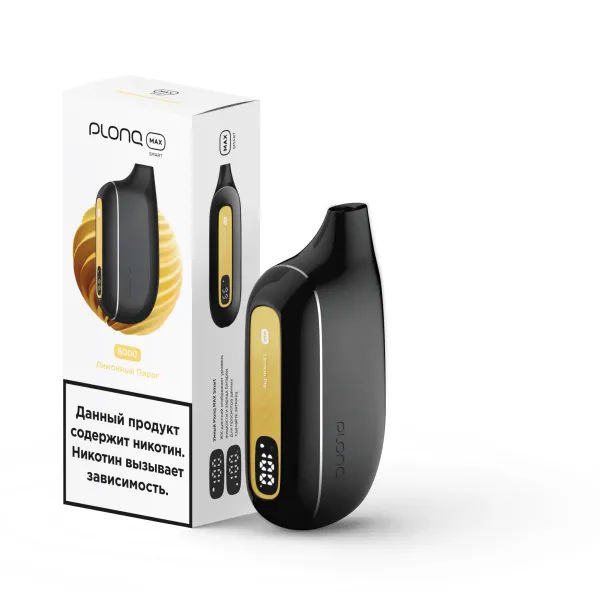 Plonq Max Smart Лимонный Пирог (8000 Затяжек) 20 Мг в Хабаровске