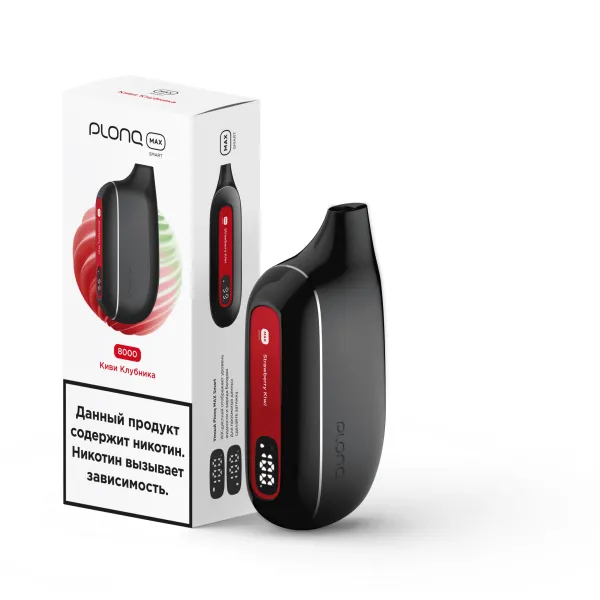 Plonq Max Smart Киви Клубника (8000 Затяжек) 20 Мг в Хабаровске