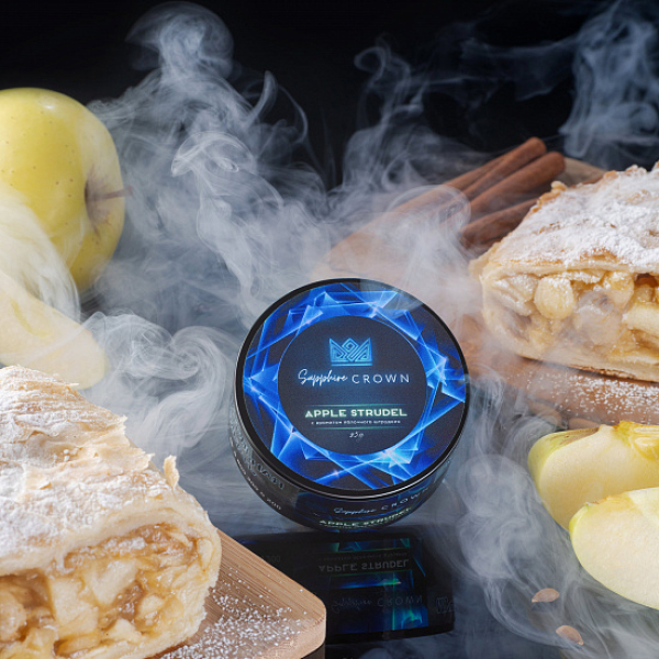 Табак Sapphire Crown Apple Strudel (Яблочный Штрудель) 25 гр в Хабаровске