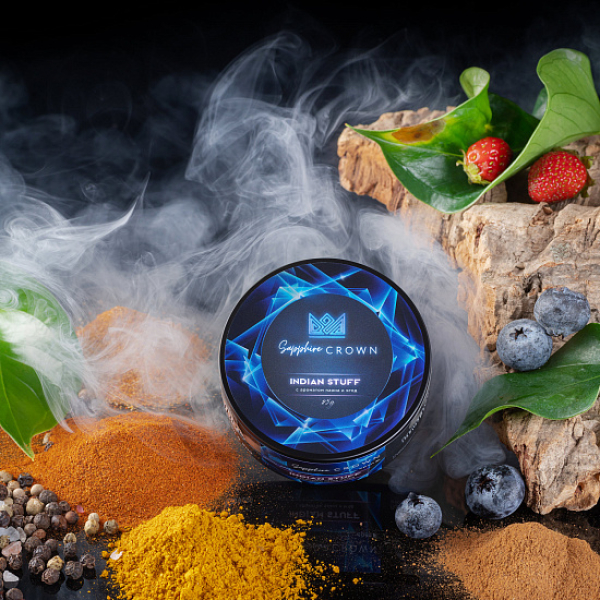 Табак Sapphire Crown Indian Stuff (Специи травянистость лесные ягоды) 25 гр в Хабаровске