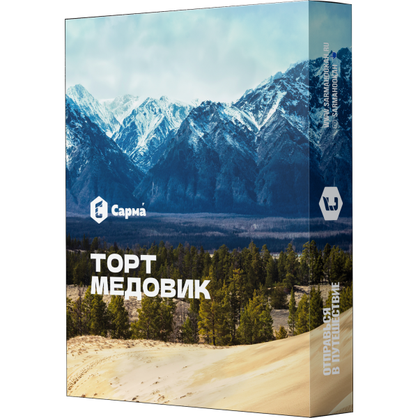 Табак Сарма Торт Медовик 25 гр в Хабаровске