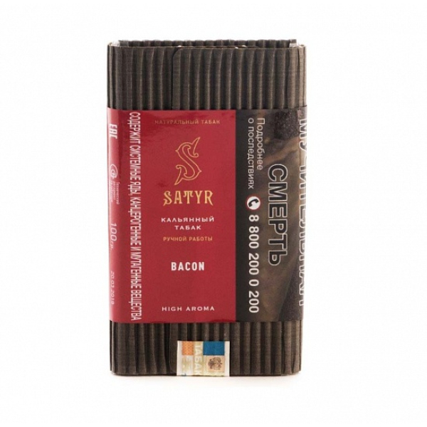 Табак Satyr Bacon 100 грамм в Хабаровске