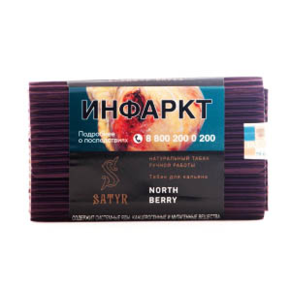 Табак Satyr North Berry 100 грамм в Хабаровске