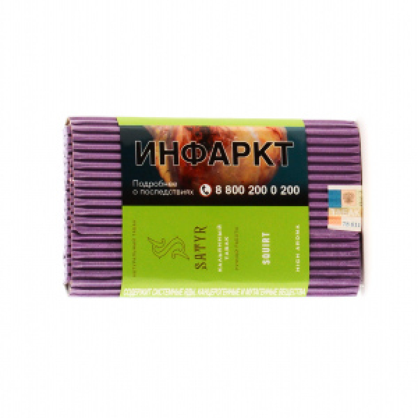 Табак Satyr Squirt 100 грамм в Хабаровске