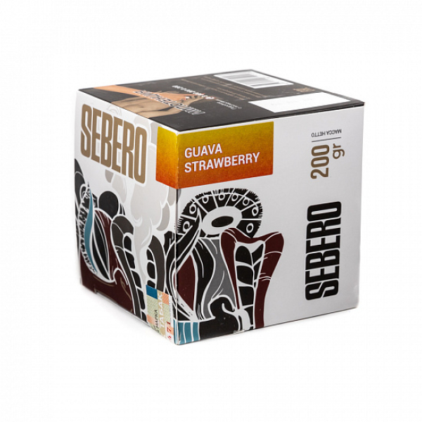 Табак SEBERO GUAVA STRAWBERRY 200 грамм в Хабаровске