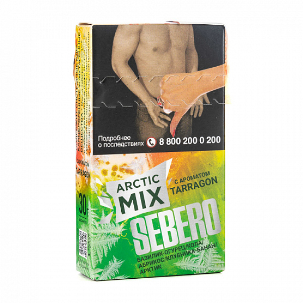 Табак SEBERO ARCTIC MIX TARRAGON 30 грамм в Хабаровске