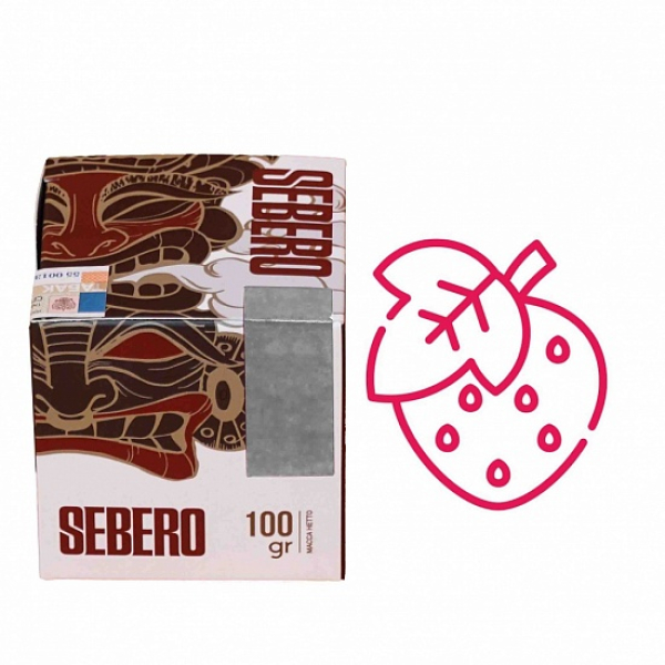 Табак Sebero Клубника 100 грамм в Хабаровске