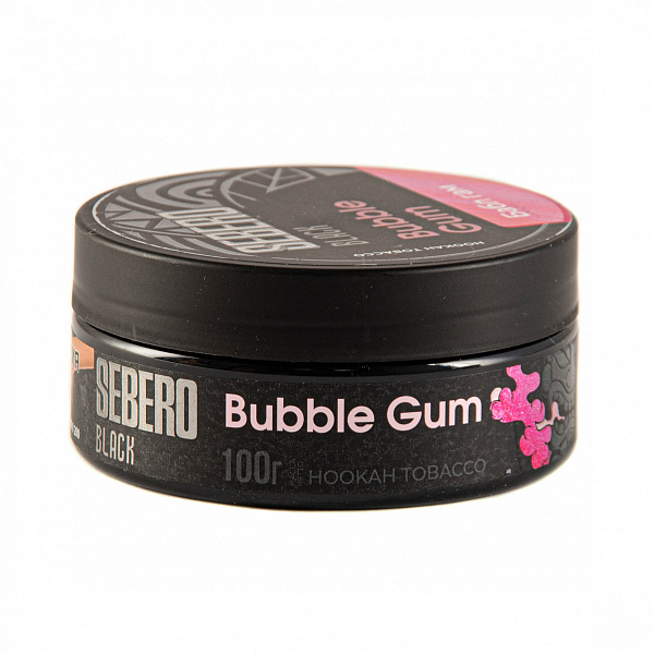 Табак SEBERO BLACK BUBBLE GUM 100 гр в Хабаровске