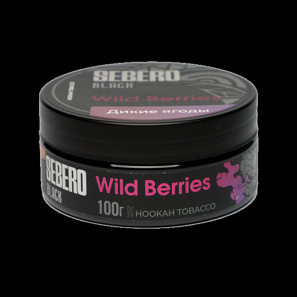 Табак SEBERO BLACK WILD BERRIES 100 гр в Хабаровске