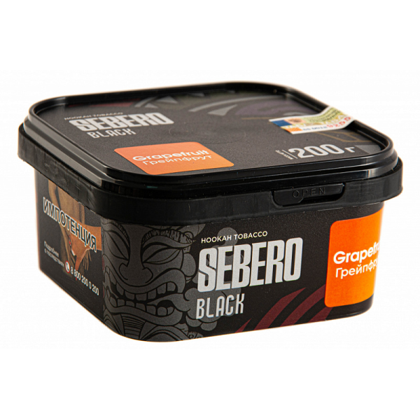Табак SEBERO BLACK GRAPEFRUIT 200 гр в Хабаровске