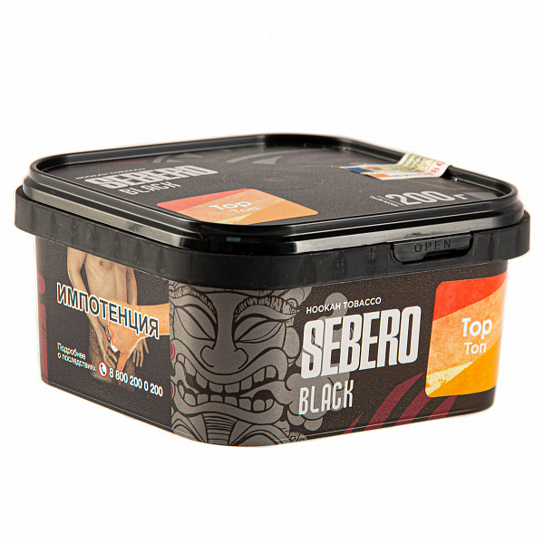 Табак SEBERO BLACK TOP 200 гр в Хабаровске