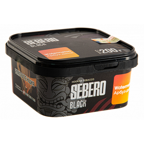 Табак SEBERO BLACK WATERMELON 200 гр в Хабаровске