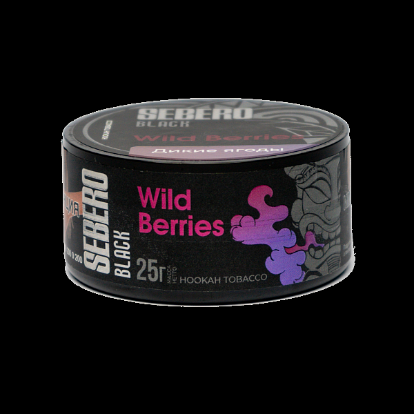 Табак SEBERO BLACK WILD BERRIES 25 гр в Хабаровске