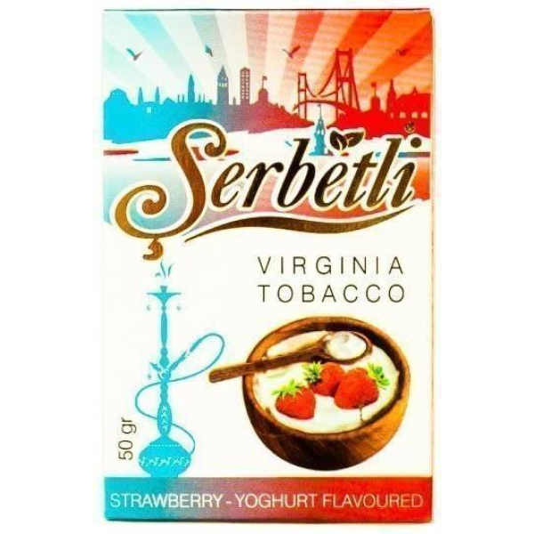 Табак Serbetli Strawberry Yoghurt 50 грамм в Хабаровске