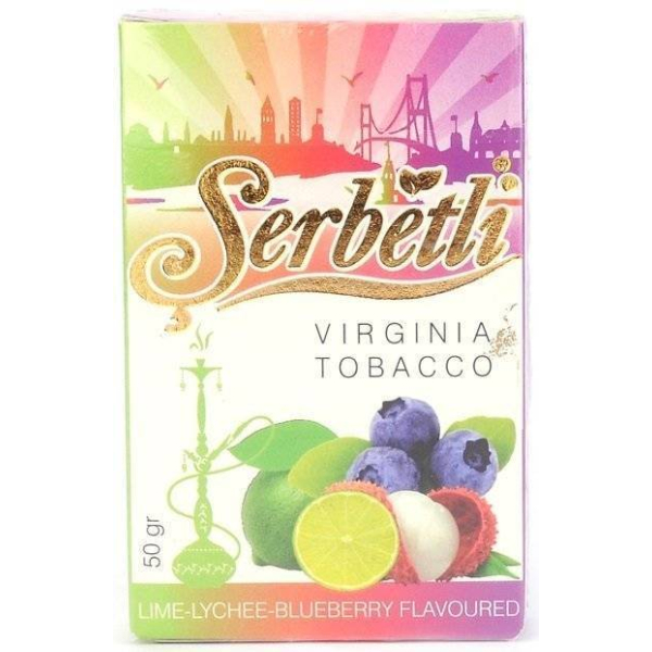 Табак Serbetli Lime Lychee Blueberry в Хабаровске
