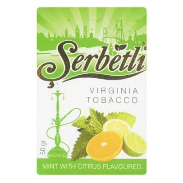 Табак Serbetli Цитрусы с мятой 50 гр в Хабаровске