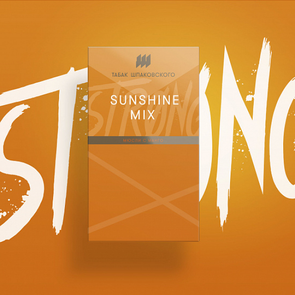 Табак Шпаковского Strong Sunshine MIx (Мюсли Манго) 40 гр в Хабаровске