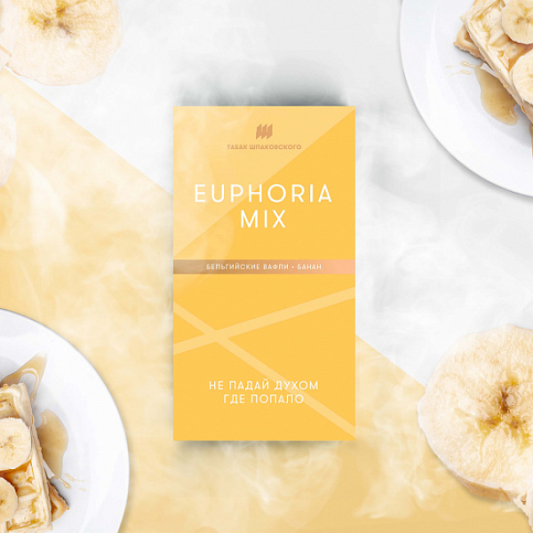 Табак Шпаковского Euphoria (Бельгийские Вафли Банан) 40 грамм в Хабаровске