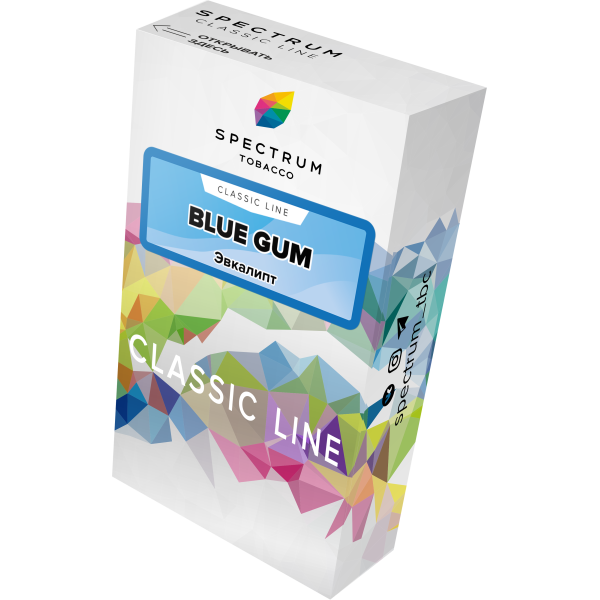 Табак Spectrum Classic blue gum 40 грамм в Хабаровске