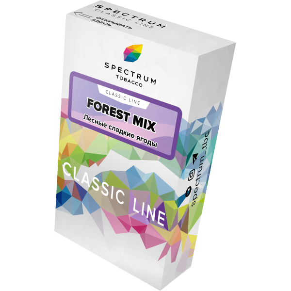 Табак Spectrum Classic forest mix 40 грамм в Хабаровске