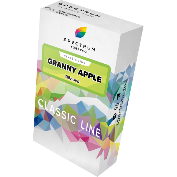 Табак Spectrum Classic granny apple 40 грамм в Хабаровске