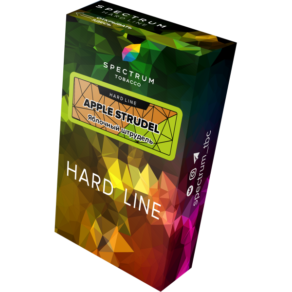 Табак Spectrum Hard apple strudel 40 грамм в Хабаровске