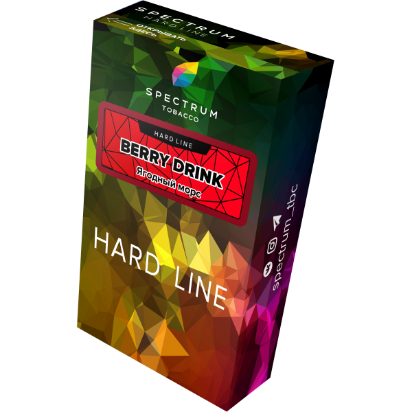 Табак Spectrum Hard berry drink 40 грамм в Хабаровске
