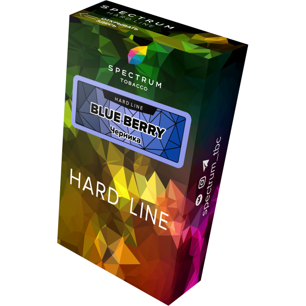 Табак Spectrum Hard blue berry 40 грамм в Хабаровске