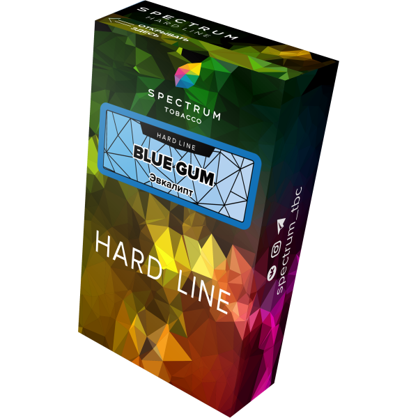 Табак Spectrum Hard blue gum 40 грамм в Хабаровске