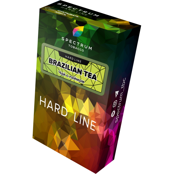 Табак Spectrum Hard brazilian tea 40 грамм в Хабаровске