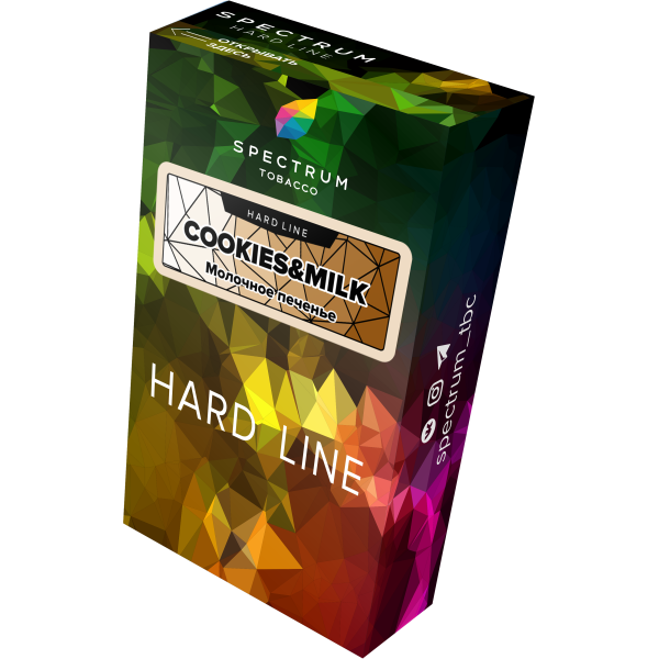 Табак Spectrum Hard cookies milk 40 грамм в Хабаровске