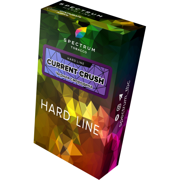 Табак Spectrum Hard current crush 40 грамм в Хабаровске