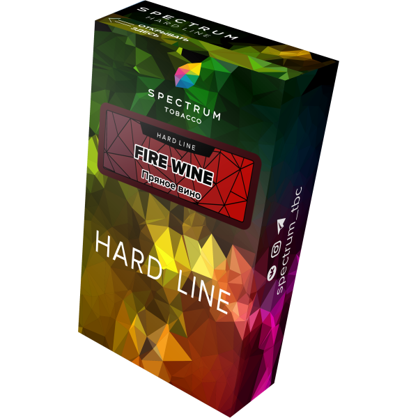 Табак Spectrum Hard fire wine 40 грамм в Хабаровске