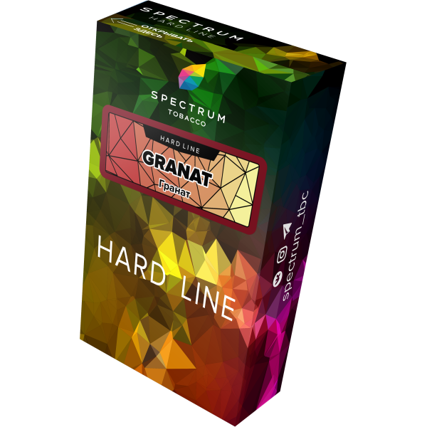 Табак Spectrum Hard granat 40 грамм в Хабаровске