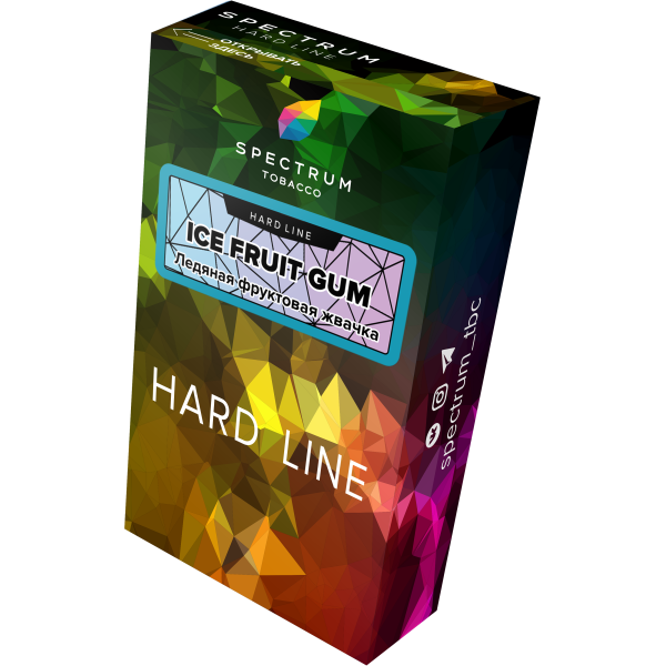 Табак Spectrum Hard ice fruit gum 40 грамм в Хабаровске