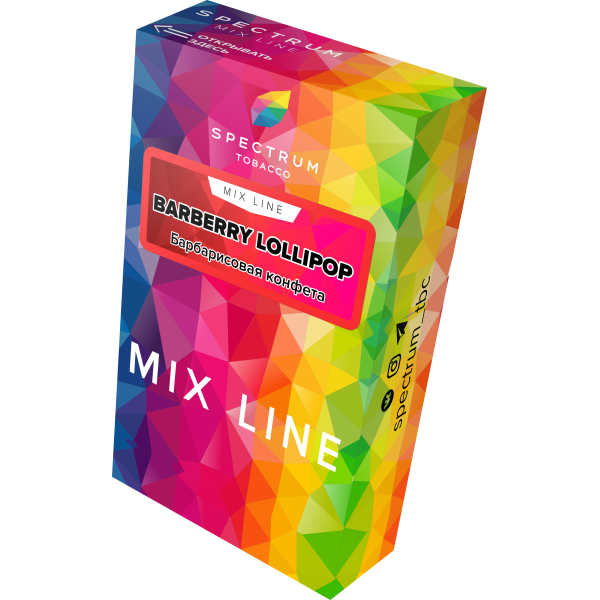Табак Spectrum Mix Line Barberry Lollipop 40 грамм в Хабаровске
