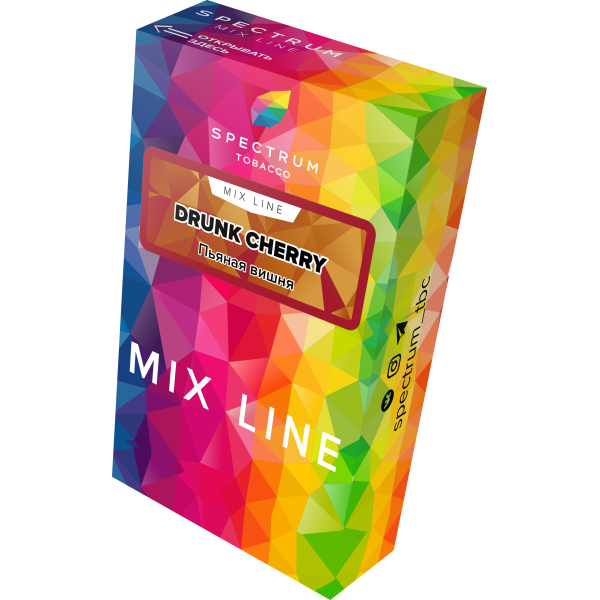 Табак Spectrum Mix Line Drunk Cherry 40 грамм в Хабаровске